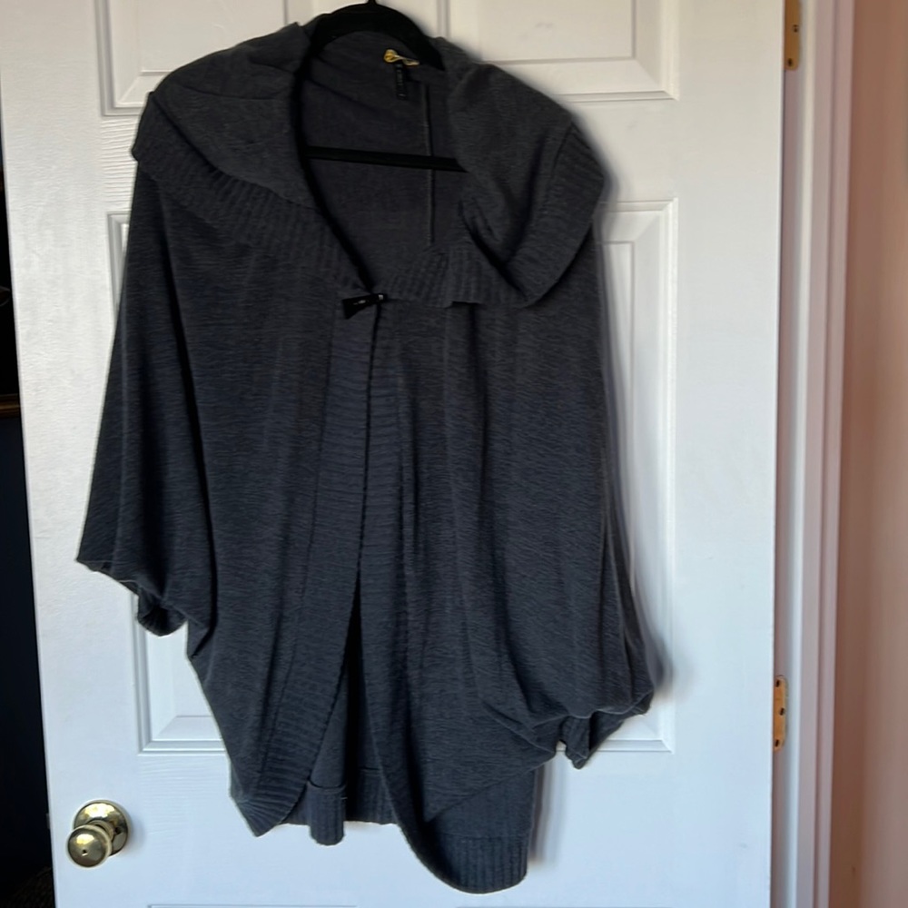 IC by Connie unique cardigan style sweater with one button